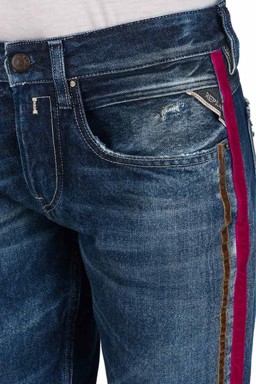 Replay Heter boyfriend original re-worked jeans medium dark