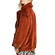 Free People Kate oversized faux fur coat terracotta