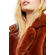 Free People Kate oversized faux fur coat terracotta