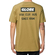 Globe Stamped t-shirt khaki