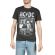 Amplified ACDC Highway to Hell poster t-shirt charcoal