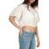 Free People Allora Allora cropped top with crochet yoke