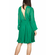 Rut and Circle wrap pleat dress green