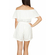 Rut and Circle Singoalla playsuit white