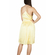 Rut and Circle satin strappy dress yellow