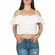 Rut and Circle Singoalla button up crop top white