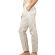 Men's linen-blend pants ecru