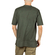 Emanuel Navaro double layer hem t-shirt khaki