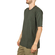 Emanuel Navaro t-shirt khaki with double layer hem