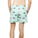 OAS Blue fish men's swim shorts