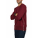 Emanuel Navaro side zipper sweatshirt bordeaux