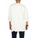 Emanuel Navaro asymmetrical sweatshirt ecru