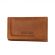 Hill Burry women's leather tri fold wallet brown