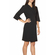 Migle + me wrap dress black