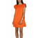 Migle + me sleeveless mini dress coral