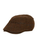 Wool flat cap tweed brown