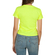 Obey Novel 2 shrunken t-shirt safety green