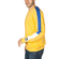 Bigbong sweatshirt yellow with side stripe