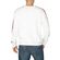 Bigbong sweatshirt white with side stripe