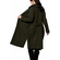 Rut and Circle coat army green - Tilda