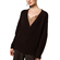 Rut & Circle Melody V-neck knit dark brown