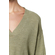 Rut & Circle Emelie V-neck knit tea green