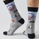 Besocks® BeLondon organic cotton socks grey
