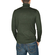 Men's roll neck sweater olive