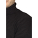 Men's roll neck sweater black