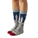 Besocks® BePoppins organic cotton socks grey/navy