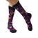 Besocks® BeRock organic cotton socks purple