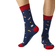 Besocks® BeSpace organic cotton socks navy