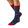 Besocks® BeSpace organic cotton socks navy