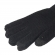 Knitted touch screen gloves black