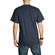 Huf t-shirt downward spiral navy