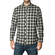 Men's flannel shirt black/grey check