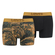 Levi's® tropical fern boxer brief 2-pack black