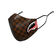 Sprayground Sharks in Paris brown vegan leather mask