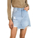 Cindy.H destroyed short skirt denim blue