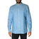 Gnious linen blend men's shirt Linus rivera blue