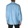 Gnious linen blend men's shirt Linus rivera blue