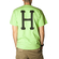 Huf t-shirt Classic H Logo lime