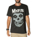 Amplified t-shirt Misfits skull logo charcoal