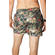 Swim trunk with floral print