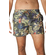 Swim trunk with floral print