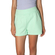 French terry women's shorts mint