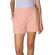 French terry women's shorts dusty pink