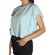 Lumina ruffled top blue