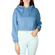 Scout cropped hoodie blue