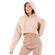 Sixth June cropped hoodie beige